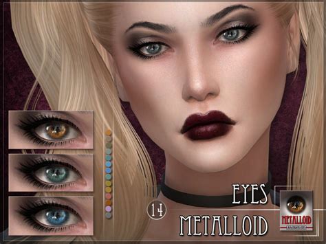 Metalloid Eyes By Remussirion At Tsr Sims 4 Updates