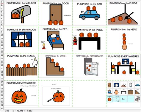 Chapel Hill Snippets Pumpkins Everywhere Printable Book