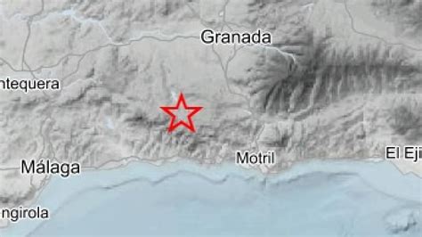 Registrado Un Terremoto De Magnitud 35 Con Epicentro En Granada