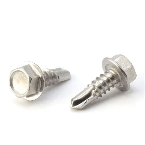 The Cimple Co 100pc Stainless Steel Self Drilling Tapping Screws 14
