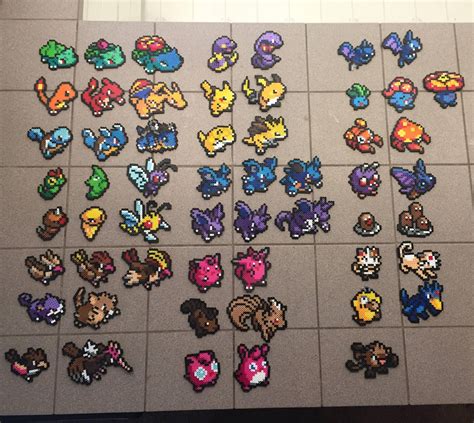 Pixel Art Pattern Pixel Art Grid Perler Bead Pokemon