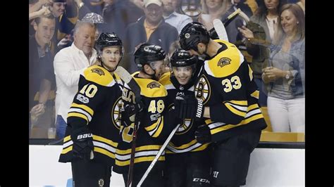 Boston Bruins 2017 18 Season Opener Highlights Youtube