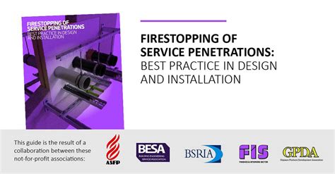 Firestopping Of Service Penetrations Best Practice Guide