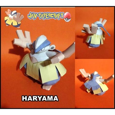 Jual Pokemon Hariyama Papercraft Shopee Indonesia