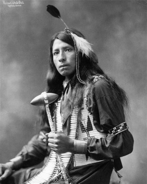 richard white bull oglala sioux man 1899 native american men native american indians