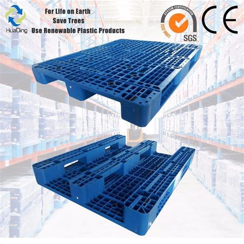 1200x1000mm Entry Type Heavy Duty Euro Pp Plastic Pallet China