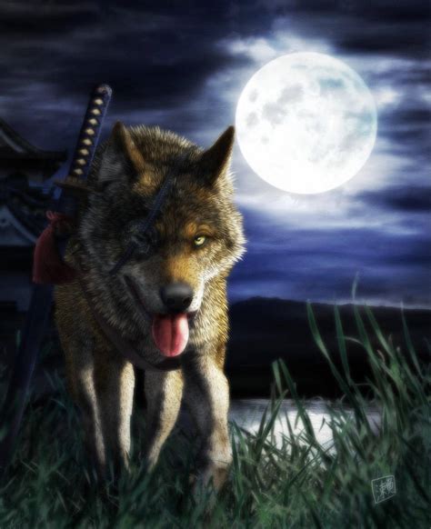 Samurai Wolf By Sheltiewolf On Deviantart