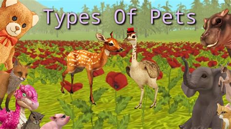 ~Types of pets on Wildcraft~ - YouTube