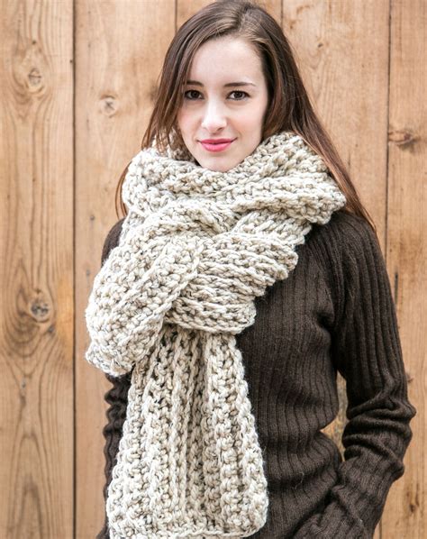 blanket scarves chunky knit scarf oversized winter scarves the royal classic shown in oatmeal