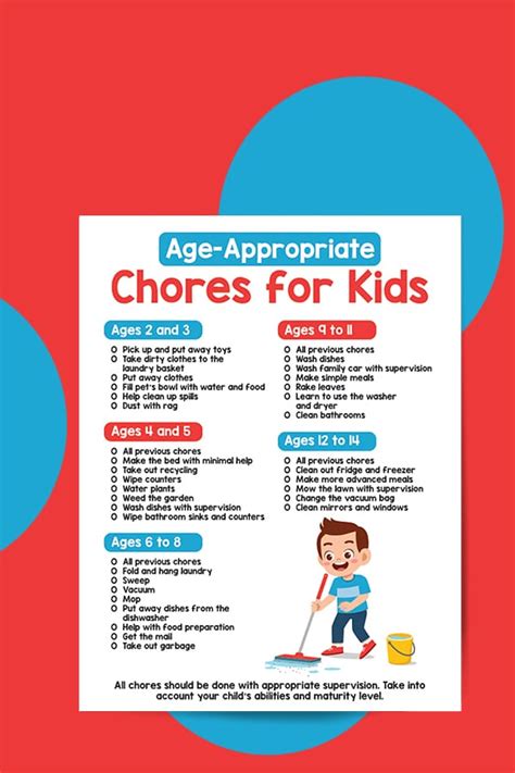 Age Appropriate Chores4pin Brooklyn Active Mama A Blog For Busy Moms