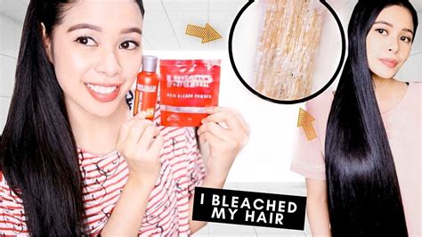 I Bleached My Virgin Hair For 1 Hour And This Is What Happened Beautyklove Youtube