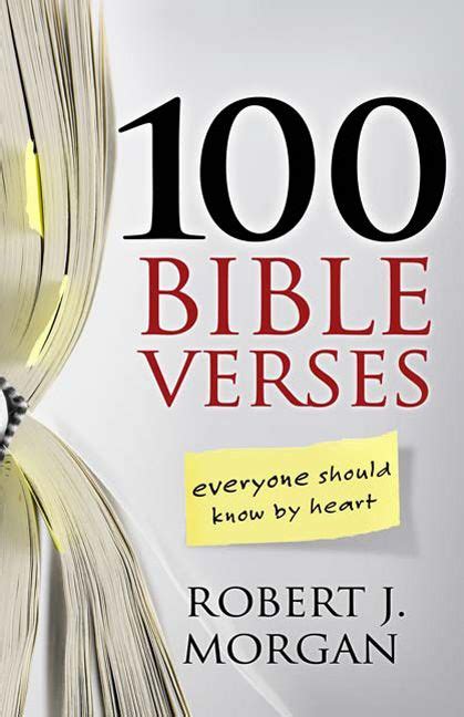 100 Bible Verses Everyone Should Know By Heart Bandh Publishing