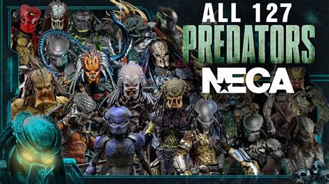 Neca Collection Predator Video Guide All 127 Neca Predators Youtube