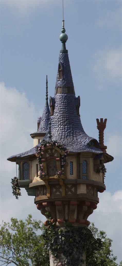 Rapunzels Tower Is So High Over Fantasyland You Might Not Even Notice