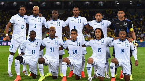 Honduras Pose For A Team Photo Before Their Game With Ecuador Soccer
