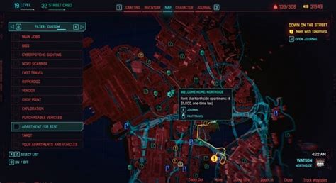 Cyberpunk 2077 Player Apartment Locations Guide