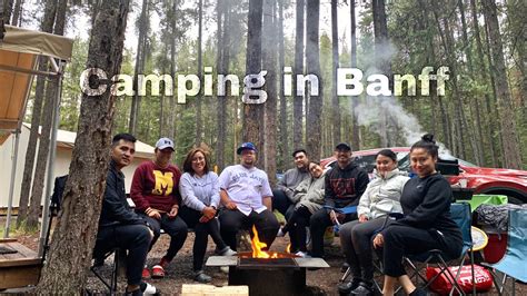 Camping Overnight Equipped Camping In Banff National Park Youtube