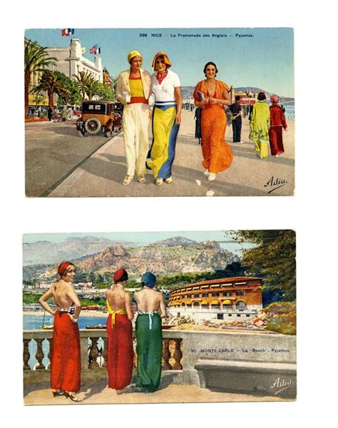 France Nude Risque Postcards Pyjamas Bathing Catawiki