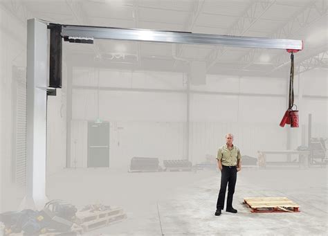 Low Headroom Jib Cranes Givens Lifting Systems Inc