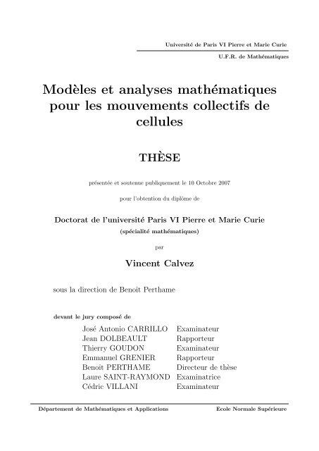 These Argument Exemple Exercices Corriges - Titre De La Thèse