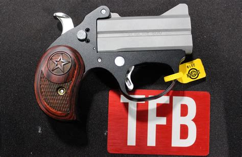 Shot 2019 Bond Arms Bullpup9l Pistol And Aluminum Framed Derringer