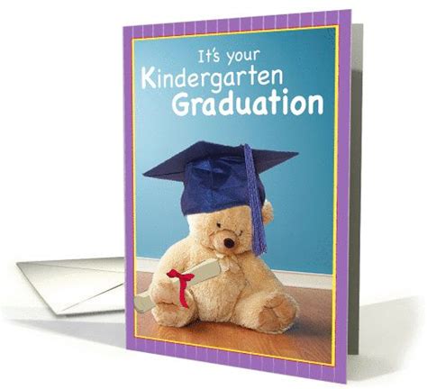 Kindergarten Graduation Card Kindergarten Graduation Graduation