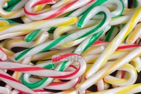 Colored Candy Canes Close Up Candy Cane Candy Color