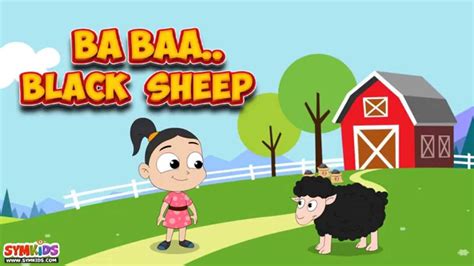 Baa Baa Black Sheep Children Rhymes Nursery Songs With Lyrics Youtube
