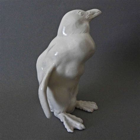 German Nymphenburg Porcelain Aquatic Animal Penguin Statuette N° 181