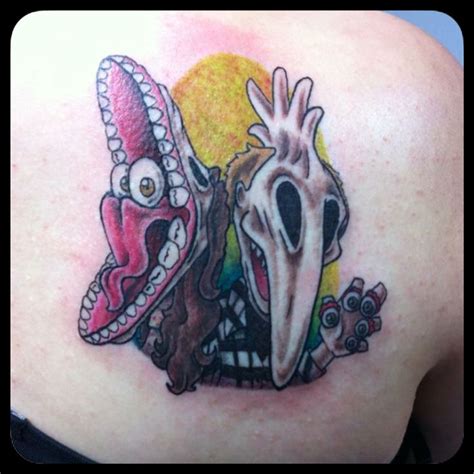 Beetlejuice Tattoo Done By Stacy At Blue Velvet Tattoo In Langhorne Pa