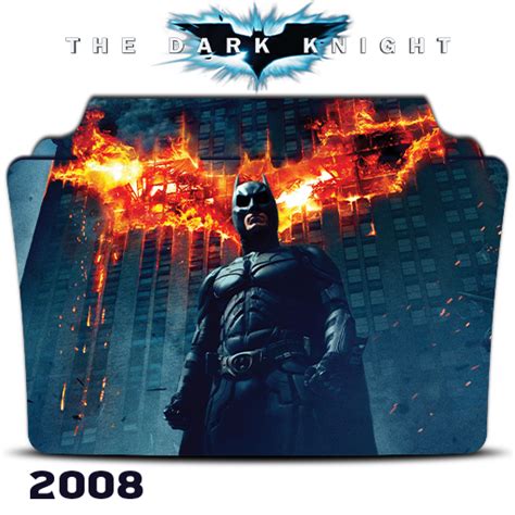 The Dark Knight 2008 Folder Icon By Hossamabodaif On Deviantart