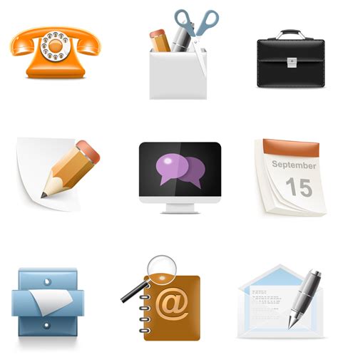 Everyday Common Icons 4 Vector Download