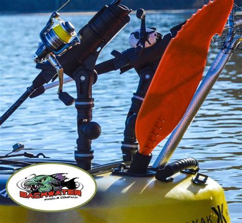 A Kayak Kaddy Using Backwater Paddle Company Accessories Kayaking