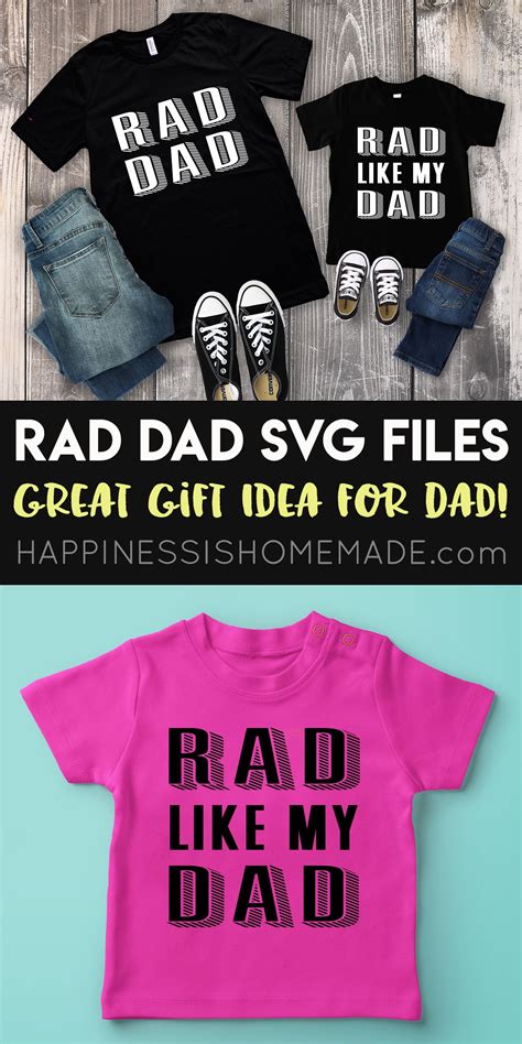 Here are some of the best gifts that every new parent can put to use immediately to have a better time and be more effective. Use our "Rad Like My Dad" and "Rad Dad" SVG files to ...