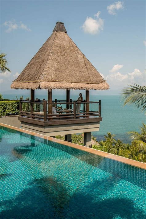 four seasons resort koh samui luxury hotel review by travelplusstyle in 2020 koh samui
