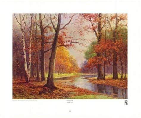 Robert Wood Autumn Glade 36x24 Ebay