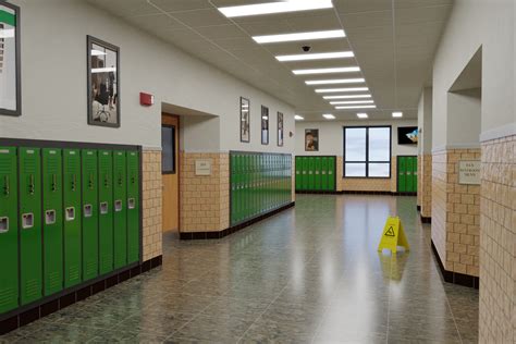 School Hallway Rblender