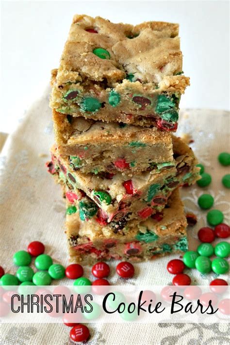 You should get 12 cookies. Christmas Cookies Bars Recipe - The Rebel Chick