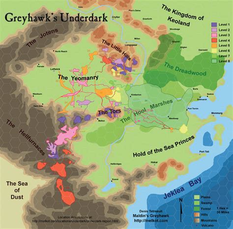 Dd Underdark Map Maping Resources