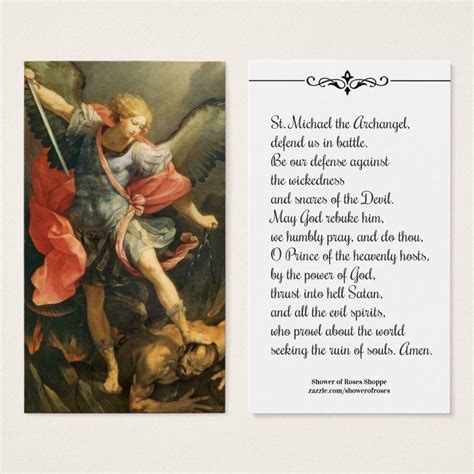 Printable Prayer To St Michael The Archangel Printable Word Searches