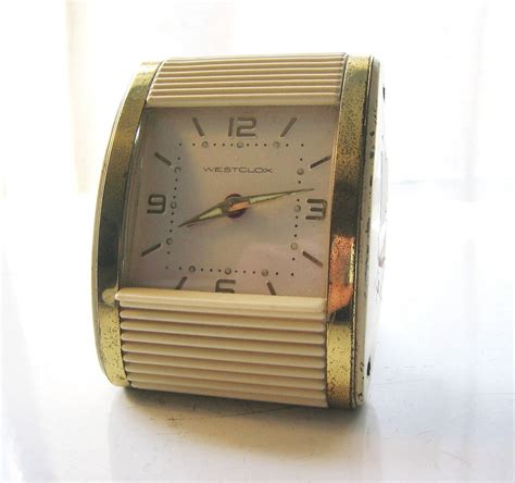 Vintage Westclox Travel Alarm Clock 1960s
