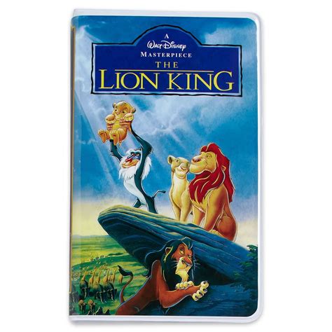 The Lion King Vhs Case Journal Oh My Disney 90s Flashback Collection