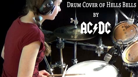 hells bells ac dc drum cover by sina youtube music