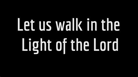 Isaiah 1 6 Pt 1 Let Us Walk In The Light Of The Lord Walk In The