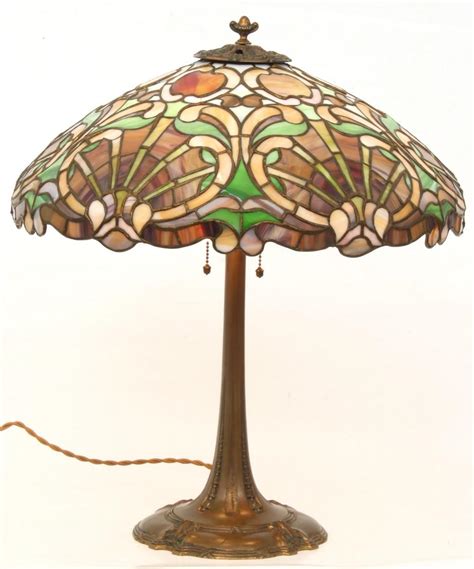 Sold Price Duffner And Kimberly Art Nouveau Table Lamp September 6
