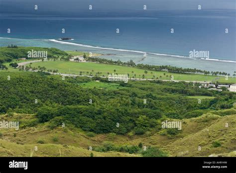 Asan Beach WWII Battlefield Memorial National Park Guam Stock Photo - Alamy