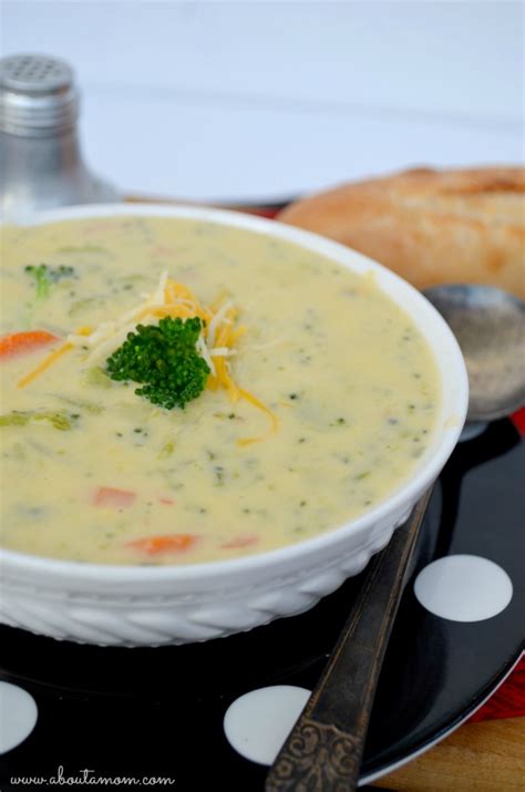 Broccoli And Cheese Potato Soup Recipe About A Mom