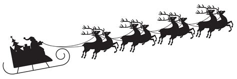Download in under 30 seconds. Santa Claus Reindeer Christmas Clip art - Sleigh ...
