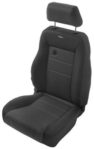 Bestop Trailmax Ii Pro Fabric Front Passenger Seat Black Denim