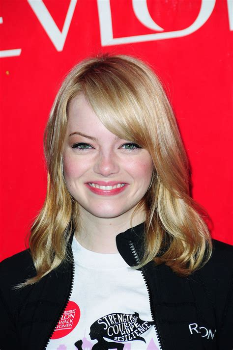 Emma stone (born november 6, 1988) is an american actress and singer best known for her roles in superbad and zombieland. see more about emma stone here. EMMA STONE at Revlon Run-Walk For Women in New York ...